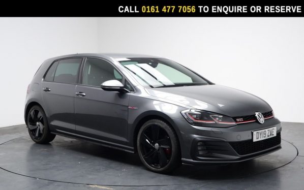 Used 2019 GREY VOLKSWAGEN GOLF Hatchback 2.0 TSI GTI Performance Hatchback 5dr Petrol Manual Euro 6 (s/s) (245 ps) (reg. 2019-04-18) for sale in Stockport