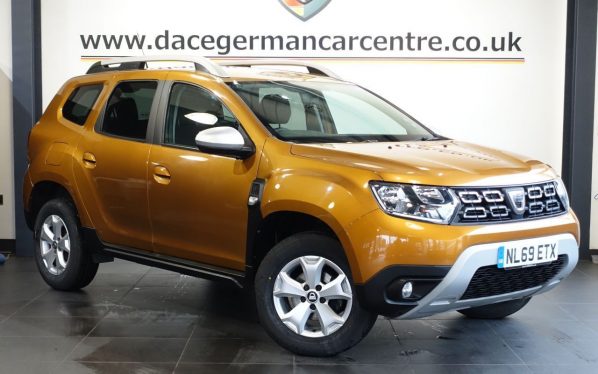 Used 2019 ORANGE DACIA DUSTER SUV 1.3 TCe Comfort SUV 5dr Petrol Manual Euro 6 (s/s) (130 ps) (reg. 2019-09-13) for sale in Altrincham