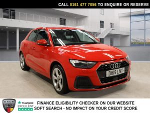 Used 2019 RED AUDI A1 Hatchback 1.5 TFSI 35 Sport Sportback 5dr Petrol S Tronic Euro 6 (s/s) (150 ps) (reg. 2019-07-31) for sale in Stockport