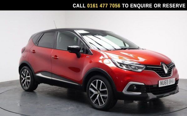 Used 2019 RED RENAULT CAPTUR SUV 1.3 TCe ENERGY S Edition SUV 5dr Petrol Manual Euro 6 (s/s) (130 ps) (reg. 2019-10-21) for sale in Stockport
