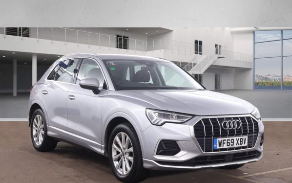 Used 2019 SILVER AUDI Q3 SUV 2.0 TDI 35 Sport SUV 5dr Diesel S Tronic Euro 6 (s/s) (150 ps) (reg. 2019-09-30) for sale in Altrincham