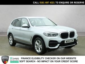 Used 2019 SILVER BMW X3 SUV 3.0 30d SE SUV 5dr Diesel Auto xDrive Euro 6 (s/s) (265 ps) (reg. 2019-03-21) for sale in Manchester