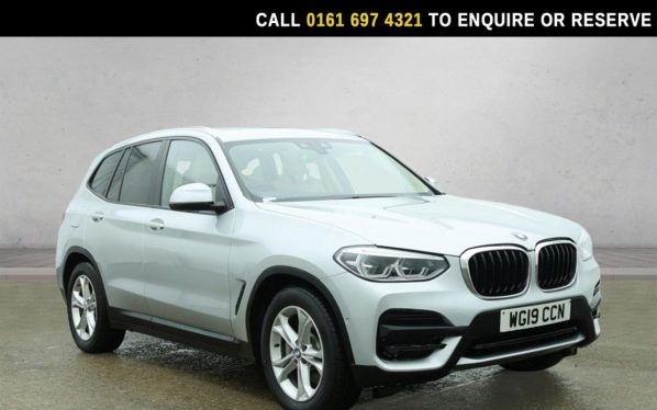 Used 2019 SILVER BMW X3 SUV 3.0 30d SE SUV 5dr Diesel Auto xDrive Euro 6 (s/s) (265 ps) (reg. 2019-03-21) for sale in Manchester