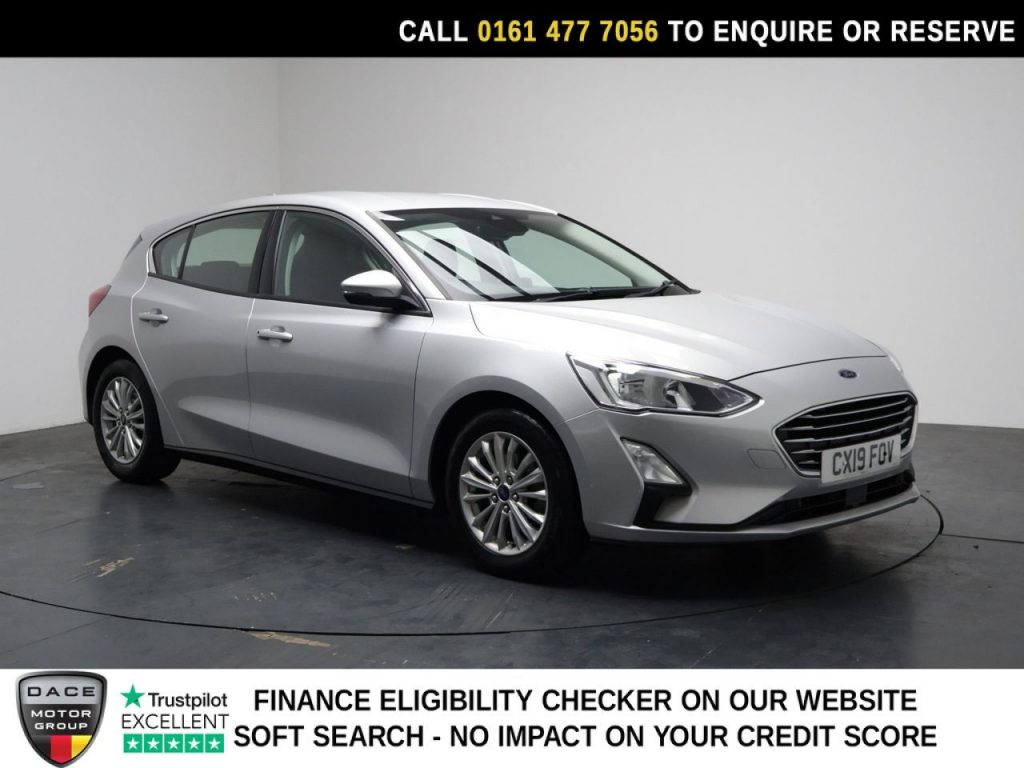 Used 2019 SILVER FORD FOCUS Hatchback 1.0T EcoBoost Titanium Hatchback 5dr Petrol Manual Euro 6 (s/s) (125 ps) (reg. 2019-03-05) for sale in Stockport