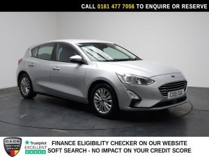 Used 2019 SILVER FORD FOCUS Hatchback 1.0T EcoBoost Titanium Hatchback 5dr Petrol Manual Euro 6 (s/s) (125 ps) (reg. 2019-03-05) for sale in Stockport