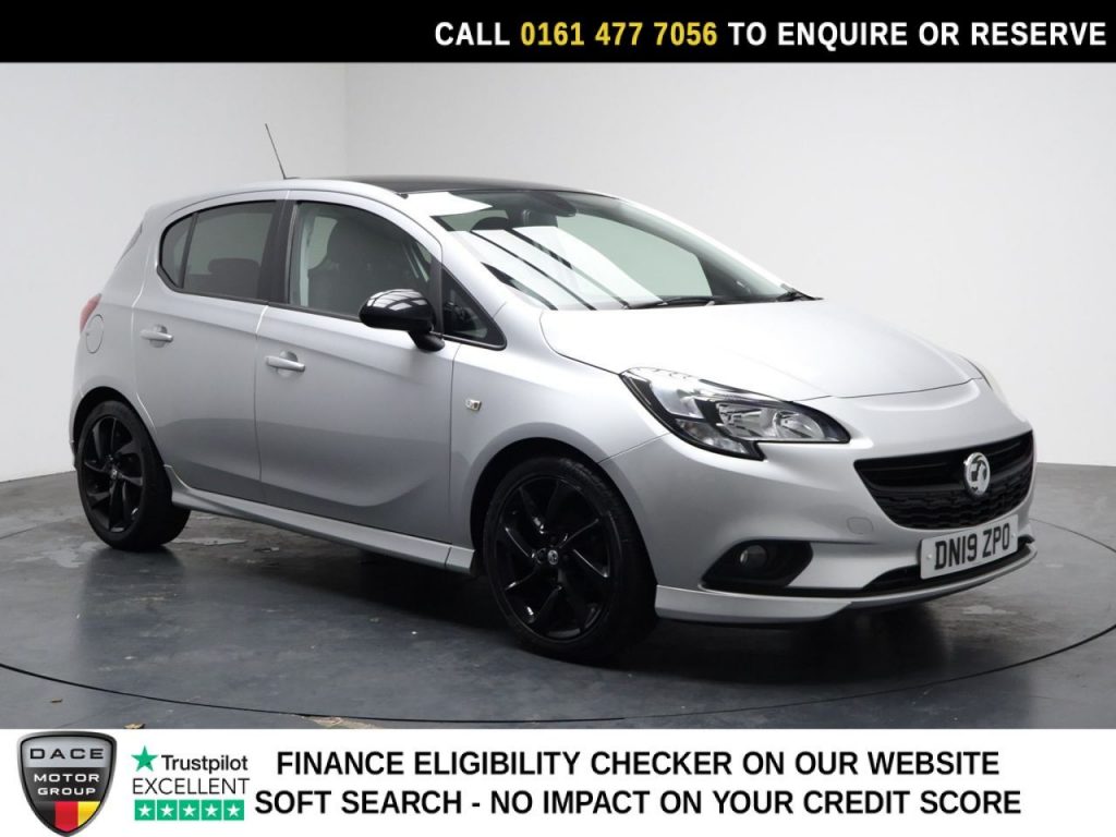 Used 2019 SILVER VAUXHALL CORSA Hatchback 1.4i ecoTEC SRi VX Line Nav Black Hatchback 5dr Petrol Manual Euro 6 (90 ps) (reg. 2019-05-28) for sale in Stockport