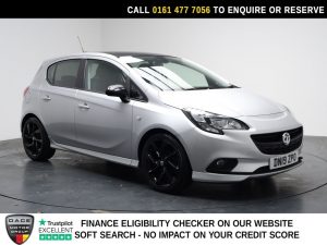 Used 2019 SILVER VAUXHALL CORSA Hatchback 1.4i ecoTEC SRi VX Line Nav Black Hatchback 5dr Petrol Manual Euro 6 (90 ps) (reg. 2019-05-28) for sale in Stockport
