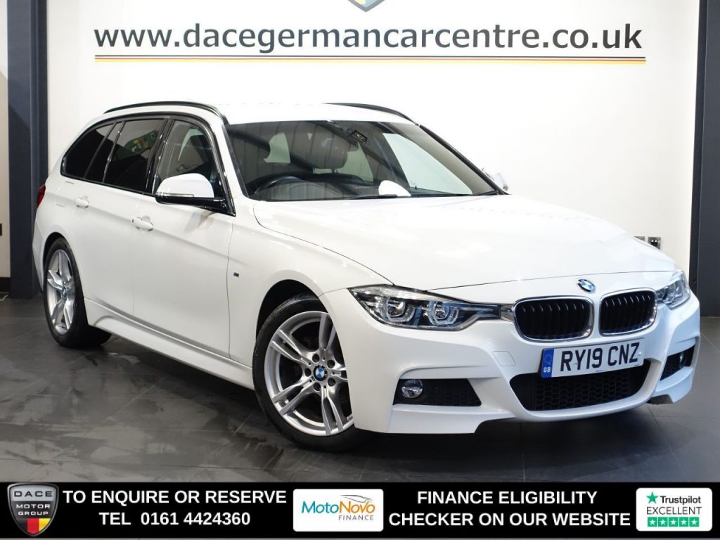 Used 2019 WHITE BMW 3 SERIES Estate 2.0 320i M Sport Touring 5dr Petrol Auto Euro 6 (s/s) (184 ps) (reg. 2019-06-28) for sale in Altrincham
