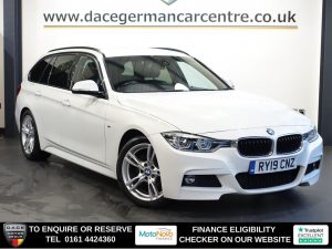 Used 2019 WHITE BMW 3 SERIES Estate 2.0 320i M Sport Touring 5dr Petrol Auto Euro 6 (s/s) (184 ps) (reg. 2019-06-28) for sale in Altrincham