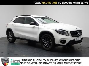 Used 2019 WHITE MERCEDES-BENZ GLA SUV 1.6 GLA180 Urban Edition SUV 5dr Petrol Manual Euro 6 (s/s) (122 ps) (reg. 2019-01-11) for sale in Stockport