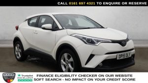 Used 2019 WHITE TOYOTA C-HR SUV 1.2 VVT-i Icon SUV 5dr Petrol Manual Euro 6 (s/s) (116 ps) (reg. 2019-03-12) for sale in Manchester