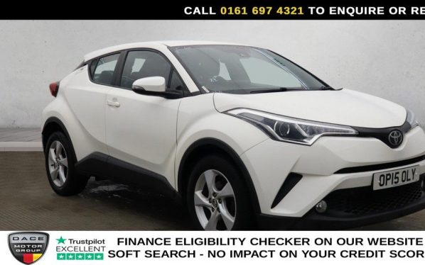 Used 2019 WHITE TOYOTA C-HR SUV 1.2 VVT-i Icon SUV 5dr Petrol Manual Euro 6 (s/s) (116 ps) (reg. 2019-03-12) for sale in Manchester