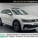 Used 2019 WHITE VOLKSWAGEN TIGUAN SUV 2.0 TDI R-Line SUV 5dr Diesel DSG 4Motion Euro 6 (s/s) (150 ps) (reg. 2019-01-31) for sale in Manchester