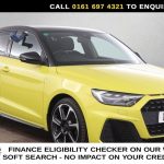 Used 2019 YELLOW AUDI A1 Hatchback 1.5 TFSI 35 S line Contrast Edition Sportback 5dr Petrol Manual Euro 6 (s/s) (150 ps) (reg. 2019-04-26) for sale in Manchester