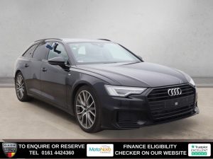 Used 2020 BLACK AUDI A6 AVANT Estate 2.0 TFSI 45 Black Edition Avant 5dr Estate Petrol S Tronic quattro Euro 6 (s/s) (245 ps) (reg. 2020-03-05) for sale in Altrincham