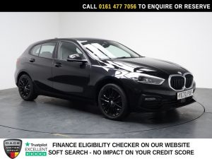 Used 2020 BLACK BMW 1 SERIES Hatchback 1.5 116d SE Hatchback 5dr Diesel Manual Euro 6 (s/s) (116 ps) (reg. 2020-10-30) for sale in Stockport