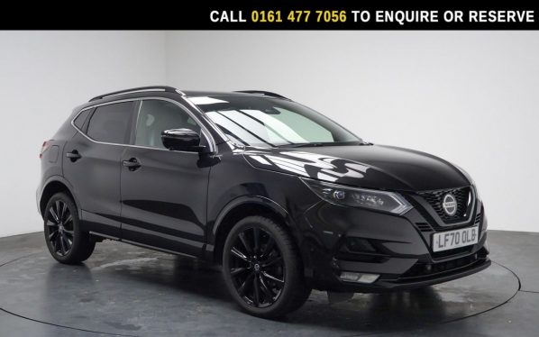 Used 2020 BLACK NISSAN QASHQAI SUV 1.3 DIG-T n-tec SUV 5dr Petrol DCT Auto Euro 6 (s/s) (160 ps) (reg. 2020-09-05) for sale in Stockport