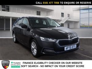 Used 2020 BLACK SKODA OCTAVIA Estate 1.5 TSI ACT SE L First Edition Estate 5dr Petrol Manual Euro 6 (s/s) (150 ps) (reg. 2020-10-31) for sale in Stockport
