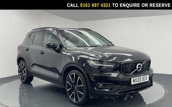 Used 2020 BLACK VOLVO XC40 SUV 2.0 D4 R-Design Pro SUV 5dr Diesel Auto AWD Euro 6 (s/s) (190 ps) (reg. 2020-07-10) for sale in Manchester