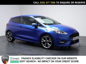 Used 2020 BLUE FORD FIESTA Hatchback 1.0T EcoBoost ST-Line X Edition Hatchback 3dr Petrol Manual Euro 6 (s/s) (125 ps) (reg. 2020-06-20) for sale in Stockport