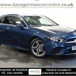 Used 2020 BLUE MERCEDES-BENZ A-CLASS Hatchback 1.5 A180d AMG Line (Executive) Hatchback 5dr Diesel 7G-DCT Euro 6 (s/s) (116 ps) (reg. 2020-07-10) for sale in Altrincham