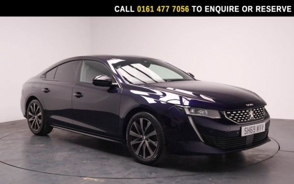 Used 2020 BLUE PEUGEOT 508 Hatchback 1.5 BlueHDi GT Line Fastback 5dr Diesel Manual Euro 6 (s/s) (130 ps) (reg. 2020-01-31) for sale in Stockport