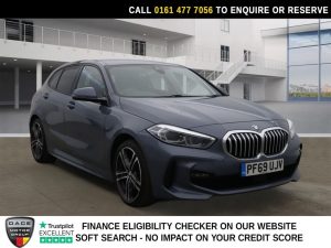 Used 2020 GREY BMW 1 SERIES Hatchback 1.5 118i M Sport Hatchback 5dr Petrol DCT Euro 6 (s/s) (140 ps) (reg. 2020-01-22) for sale in Stockport
