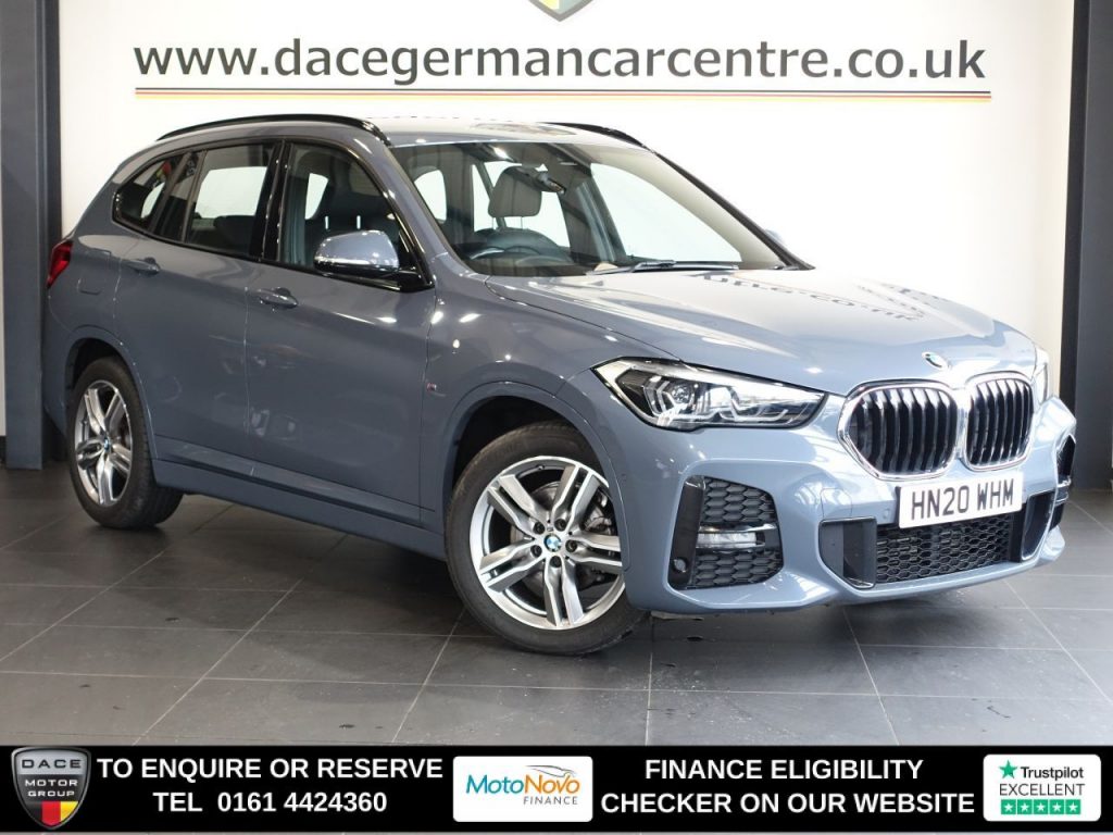 Used 2020 GREY BMW X1 SUV 1.5 18i M Sport SUV 5dr Petrol DCT sDrive Euro 6 (s/s) (140 ps) (reg. 2020-07-17) for sale in Altrincham