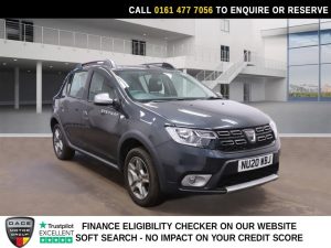 Used 2020 GREY DACIA SANDERO STEPWAY Hatchback 0.9 TCe Comfort Hatchback 5dr Petrol Manual Euro 6 (s/s) (90 ps) (reg. 2020-07-03) for sale in Stockport