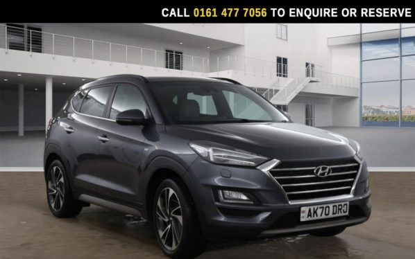 Used 2020 GREY HYUNDAI TUCSON SUV 1.6 CRDi MHEV Premium SE SUV 5dr Diesel Hybrid DCT Euro 6 (s/s) (136 ps) (reg. 2020-10-16) for sale in Stockport