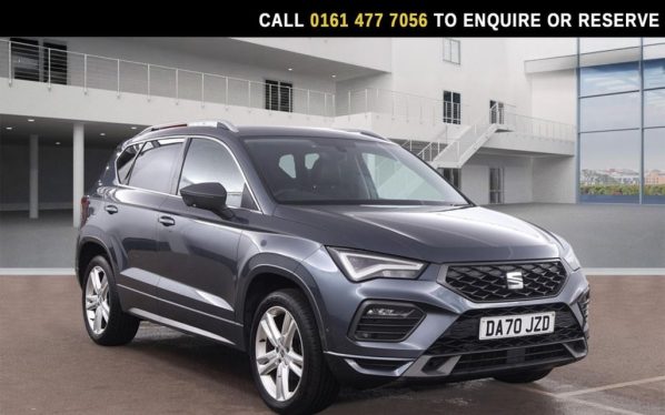 Used 2020 GREY SEAT ATECA SUV 1.5 TSI EVO FR SUV 5dr Petrol DSG Euro 6 (s/s) (150 ps) (reg. 2020-10-31) for sale in Stockport