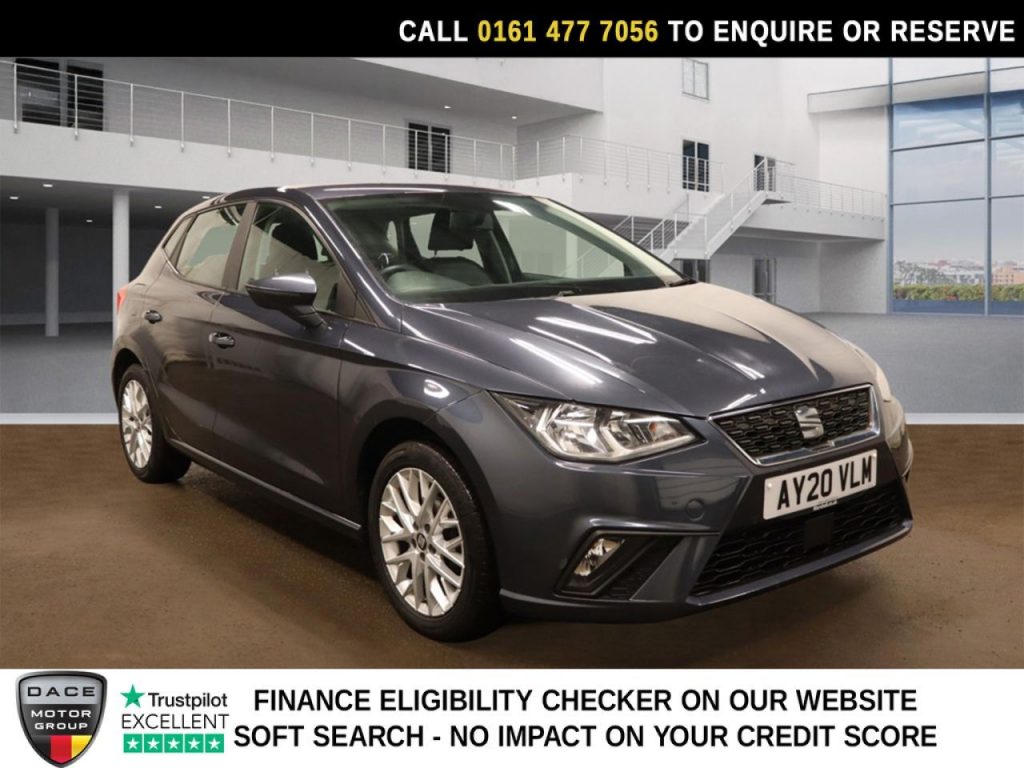 Used 2020 GREY SEAT IBIZA Hatchback 1.0 TSI SE Technology Hatchback 5dr Petrol Manual Euro 6 (s/s) GPF (95 ps) (reg. 2020-03-09) for sale in Stockport