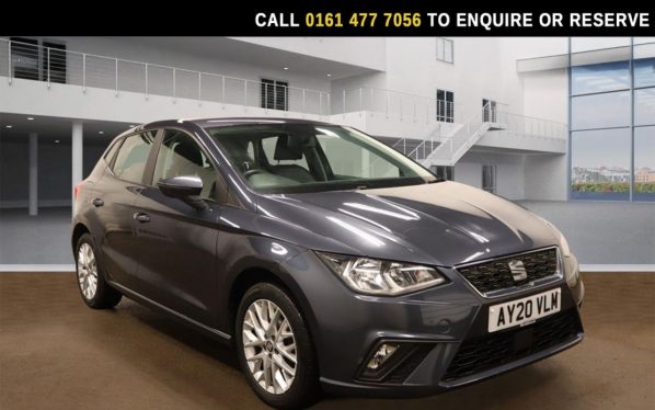 Used 2020 GREY SEAT IBIZA Hatchback 1.0 TSI SE Technology Hatchback 5dr Petrol Manual Euro 6 (s/s) GPF (95 ps) (reg. 2020-03-09) for sale in Stockport