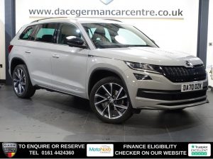 Used 2020 GREY SKODA KODIAQ SUV 1.5 TSI ACT SportLine SUV 5dr Petrol DSG Euro 6 (s/s) (7 Seat) (150 ps) (reg. 2020-11-27) for sale in Altrincham