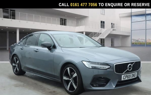 Used 2020 GREY VOLVO S90 Saloon 2.0 D4 R-Design Plus Saloon 4dr Diesel Auto Euro 6 (s/s) (190 ps) (reg. 2020-01-21) for sale in Stockport