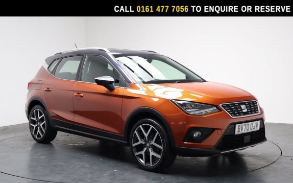 Used 2020 ORANGE SEAT ARONA SUV 1.0 TSI GPF XCELLENCE Lux SUV 5dr Petrol Manual Euro 6 (s/s) (115 ps) (reg. 2020-09-30) for sale in Stockport