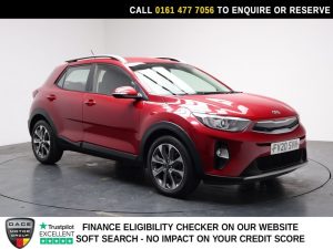 Used 2020 RED KIA STONIC SUV 1.0 T-GDi 2 GPF SUV 5dr Petrol Manual Euro 6 (s/s) (118 bhp) (reg. 2020-07-17) for sale in Stockport