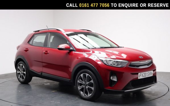 Used 2020 RED KIA STONIC SUV 1.0 T-GDi 2 GPF SUV 5dr Petrol Manual Euro 6 (s/s) (118 bhp) (reg. 2020-07-17) for sale in Stockport