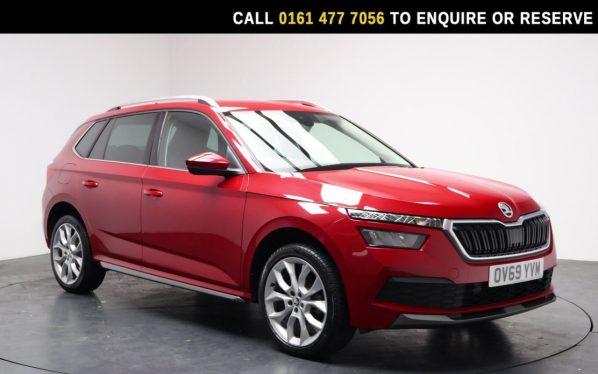 Used 2020 RED SKODA KAMIQ SUV 1.5 TSI ACT SE L SUV 5dr Petrol DSG Euro 6 (s/s) (150 ps) (reg. 2020-02-26) for sale in Stockport