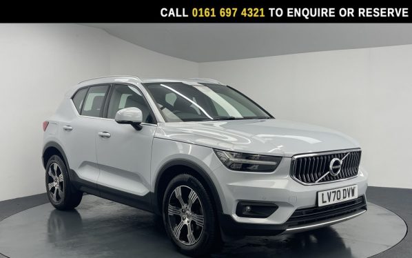 Used 2020 SILVER VOLVO XC40 SUV 1.5 T3 Inscription SUV 5dr Petrol Manual Euro 6 (s/s) (163 ps) (reg. 2020-09-16) for sale in Manchester