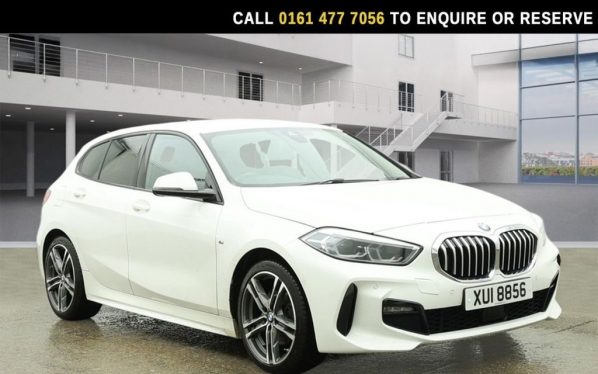 Used 2020 WHITE BMW 1 SERIES Hatchback 1.5 118i M Sport Hatchback 5dr Petrol DCT Euro 6 (s/s) (140 ps) (reg. 2020-11-30) for sale in Stockport