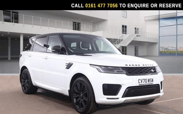 Used 2020 WHITE LAND ROVER RANGE ROVER SPORT SUV 3.0 SD V6 HSE Dynamic SUV 5dr Diesel Auto 4WD Euro 6 (s/s) (306 ps) (reg. 2020-09-24) for sale in Stockport