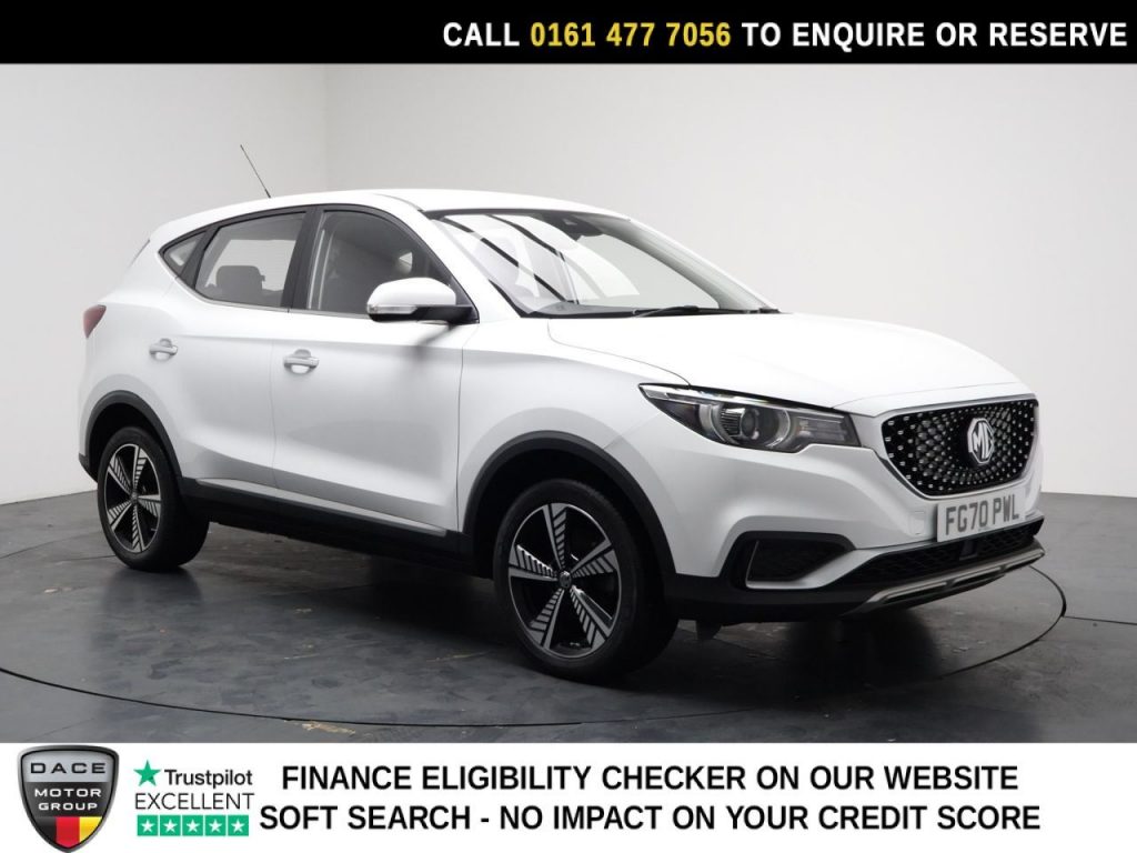 Used 2020 WHITE MG MG ZS SUV 44.5kWh Excite SUV 5dr Electric Auto (143 ps) (reg. 2020-09-29) for sale in Stockport