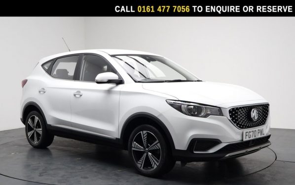 Used 2020 WHITE MG MG ZS SUV 44.5kWh Excite SUV 5dr Electric Auto (143 ps) (reg. 2020-09-29) for sale in Stockport