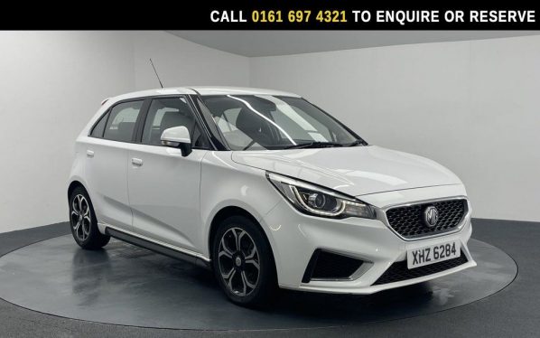 Used 2020 WHITE MG MG3 Hatchback 1.5 VTi-TECH Exclusive Nav Hatchback 5dr Petrol Manual Euro 6 (s/s) (106 ps) (reg. 2020-07-21) for sale in Manchester