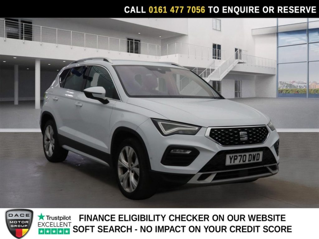 Used 2020 WHITE SEAT ATECA SUV 1.5 TSI EVO XPERIENCE SUV 5dr Petrol DSG Euro 6 (s/s) (150 ps) (reg. 2020-09-29) for sale in Stockport