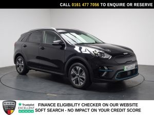 Used 2021 BLACK KIA NIRO SUV 39kWh 2 SUV 5dr Electric Auto (134 bhp) (reg. 2021-09-22) for sale in Stockport