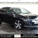 Used 2021 BLACK VOLKSWAGEN GOLF Hatchback 1.5 TSI Style Hatchback 5dr Petrol Manual Euro 6 (s/s) (150 ps) (reg. 2021-03-31) for sale in Altrincham