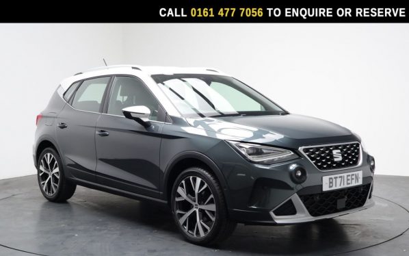 Used 2021 GREEN SEAT ARONA SUV 1.0 TSI XPERIENCE Lux SUV 5dr Petrol DSG Euro 6 (s/s) (110 ps) (reg. 2021-12-02) for sale in Stockport