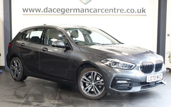 Used 2021 GREY BMW 1 SERIES Hatchback 1.5 118i Sport Hatchback 5dr Petrol DCT Euro 6 (s/s) (136 ps) (reg. 2021-01-20) for sale in Altrincham